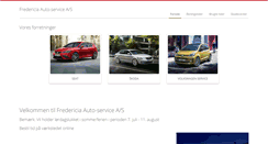 Desktop Screenshot of fredericia-autoservice.dk